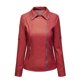 thumbnail image 2 of Pntutb, cárdigan de cuero con cremallera sólida a la moda para mujer, con bolsillo, abrigo corto, chaqueta, liquidación Pntutb Pntutb-345, 2 of 7