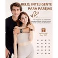 thumbnail image 3 of 1 Par 1.99'' De Relojes Deportivos Inteligentes Para Parejas, 3 of 8