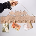 thumbnail image 3 of Transemion Wooden Ramadan Decorations Rustic Style Hanging Decor Eid Decorations Planner Board Festival Decor for Indoor Scene Layout, 3 of 6