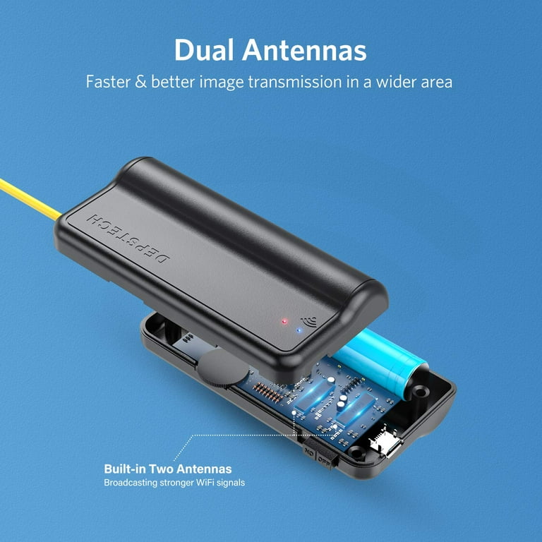 DEPSTECH WiFi Upgrade HD Inspection Camera, Scope Camera