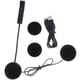 thumbnail image 2 of Auricular de casco Bluetooth,Sistema de audio inalámbrico de Auriculares de Auriculares para Auriculares,Casco de motocicleta Auriculares Altavoces Auriculares de música,Auriculares de casco, 2 of 9