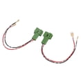 thumbnail image 2 of 1 par de conectores adaptadores de arnés de cableado para altavoces de puerta ABS de 12 V para Mercedes Benz., 2 of 14