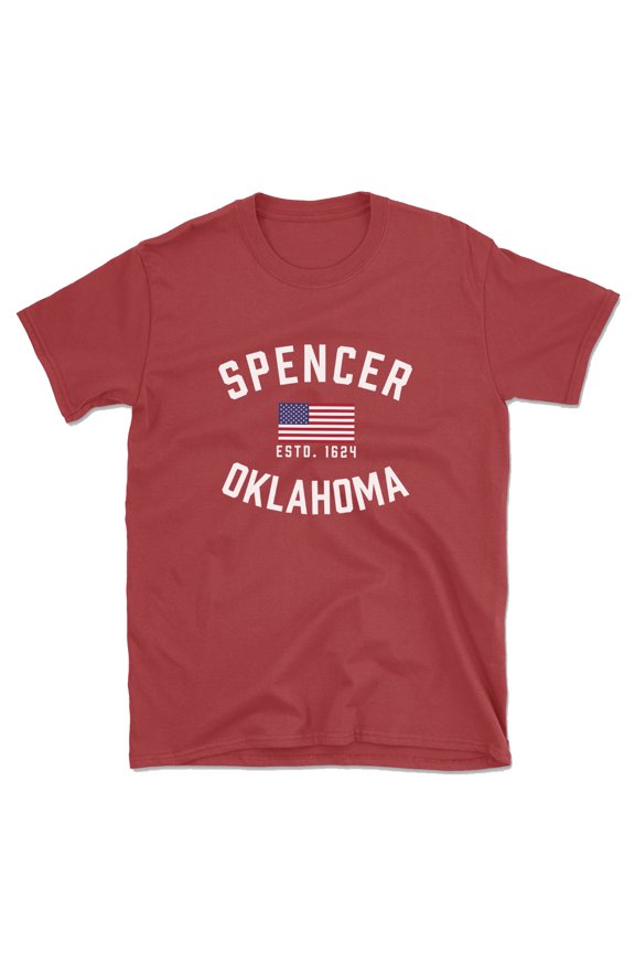 Spencer Oklahoma Patriot Men's Cotton T-Shirt