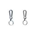 thumbnail image 2 of Speravity Llavero titanio lujo estilo Simple moda llaves anillos creatividad ligero pequeño Lockchain colección colgante Automoción decorativa y accesorios Gris Hebilla y presilla grises Speravity VI018052-02, 2 of 6