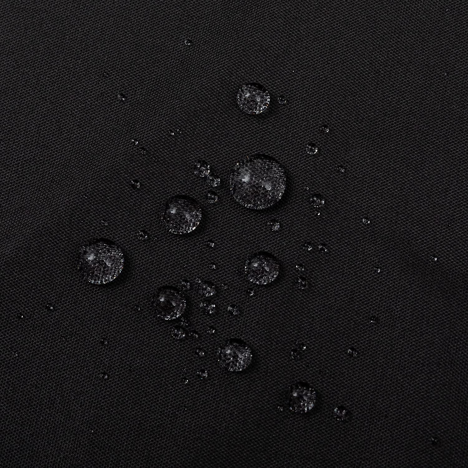 RunMin Grocery Store Stall Fabric Shower Curtain Liner Waterproof - Soft & Lightweight Long Stall Size Shower Curtain with Magnets, Machine Washable - 54x78, Black