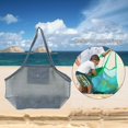 thumbnail image 2 of Bolsa de Playa de Malla Almacenamiento de Juguetes para para Equipos de Natación Bolsa de Almacenamiento Bolsa , Alejad Gris Sunnimix bolsas de playa de malla, 2 of 8