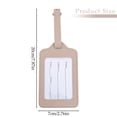 thumbnail image 3 of Clear Luggage Tags for Cruise – Adjustable Strap, Cruise & Airline Baggage Identification, Anti-Loss, 3 of 5