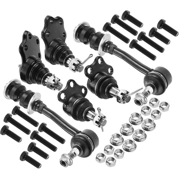 A-Premium 6Pcs Front Suspension Kit Sway Bar Link Stabilizer Link Ball Joint Compatible with Dodge Durango 2000-2003 Dakota 2000-2004 RWD