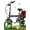 BASKET-Supre Star, variant on BroPath Electric Bike for Adults, Ebike, Electric Bicycle with 48V 12AH Remove Battery,14" Folding Ebike, 21MPH,20+ Miles(MAX),500W High Motor,Multi-Shock Absorption,Commuting Mini E Bikes,UL2849