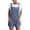 Blue, variant on Viikei Womens Shorts Under $10 Women's Cotton Pocket Retractable Shoulder Strap Short Strap Jumpsuit