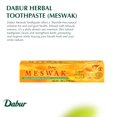 thumbnail image 2 of Pasta dental Dabur Meswak sin flúor 200 g para dientes sensibles, 2 of 6