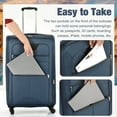 thumbnail image 6 of Softside Luggage 5 Piece Set, 20"/24"/28" Carry-on Luggage, Softshell Checked Luggage, Lightweight Suitcase Travel Set, 6 of 7