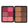 thumbnail image 1 of 12-Shade Concealer & Blush Cream Palette in Iron Box - Multi-Purpose Makeup Kit for Blemish Coverage, Dark Circle Concealing & Natural Cheek Color, Highly Pigmented Blendable Formulation, Size, 1 of 4