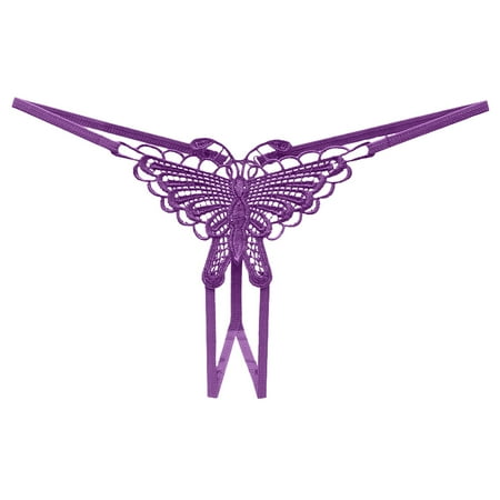Crotchless Panty Secy Panty Women s Sexy Lingerie & Underwear Women s Lingerie Crotchless Naughty Panties For Women One Size