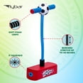 thumbnail image 4 of Flybar My First Foam Pogo Jumper for Kids, Screen-Free Active Foam Pogo Stick w/ Squeak, Indoor Outdoor Bungee Hopper Toy for Balance & Coordination, Bouncy, Supports 250 lbs, Soccer, Ages 3+, 4 of 7