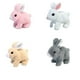 thumbnail image 5 of Ounissouiy Muñeco de juguete con relleno electrónico para regalo, adorno decorativo para dormitorio, cojín, muñecas de simulación, Animales de peluche y juguetes de peluche Gris, 5 of 6