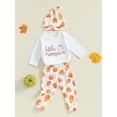 Jendukie Newborn Baby Boy Halloween Outfit Long Sleeve Letters Print