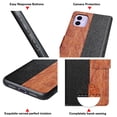 thumbnail image 5 of Labanema Apple iPhone 11 (2019) 6.1" Case with Kickstand, 2 in 1 Detachable Magnetic Protective Folio Flip Cover for Apple iPhone 11 (2019) 6.1" (Black Brwon), 5 of 7