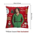 thumbnail image 4 of nygtbtfer  Buddy The Elf Collage Red Background Home Decorative Throw Pillow Cases Sofa Couch Cushion Throw Pillow Covers  18x18in, 4 of 7