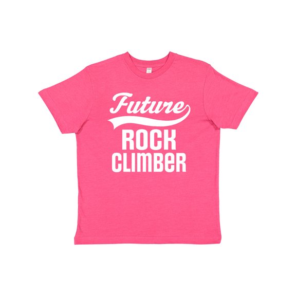 Inktastic Future Rock Climber Childs Climbing Youth T-Shirt