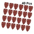 thumbnail image 3 of MERRYHAPY 40pcs Triangle Sandpaper Flocking Sandpaper With Durable Triangle Sanding Pad For Polishing Home, 3 of 8