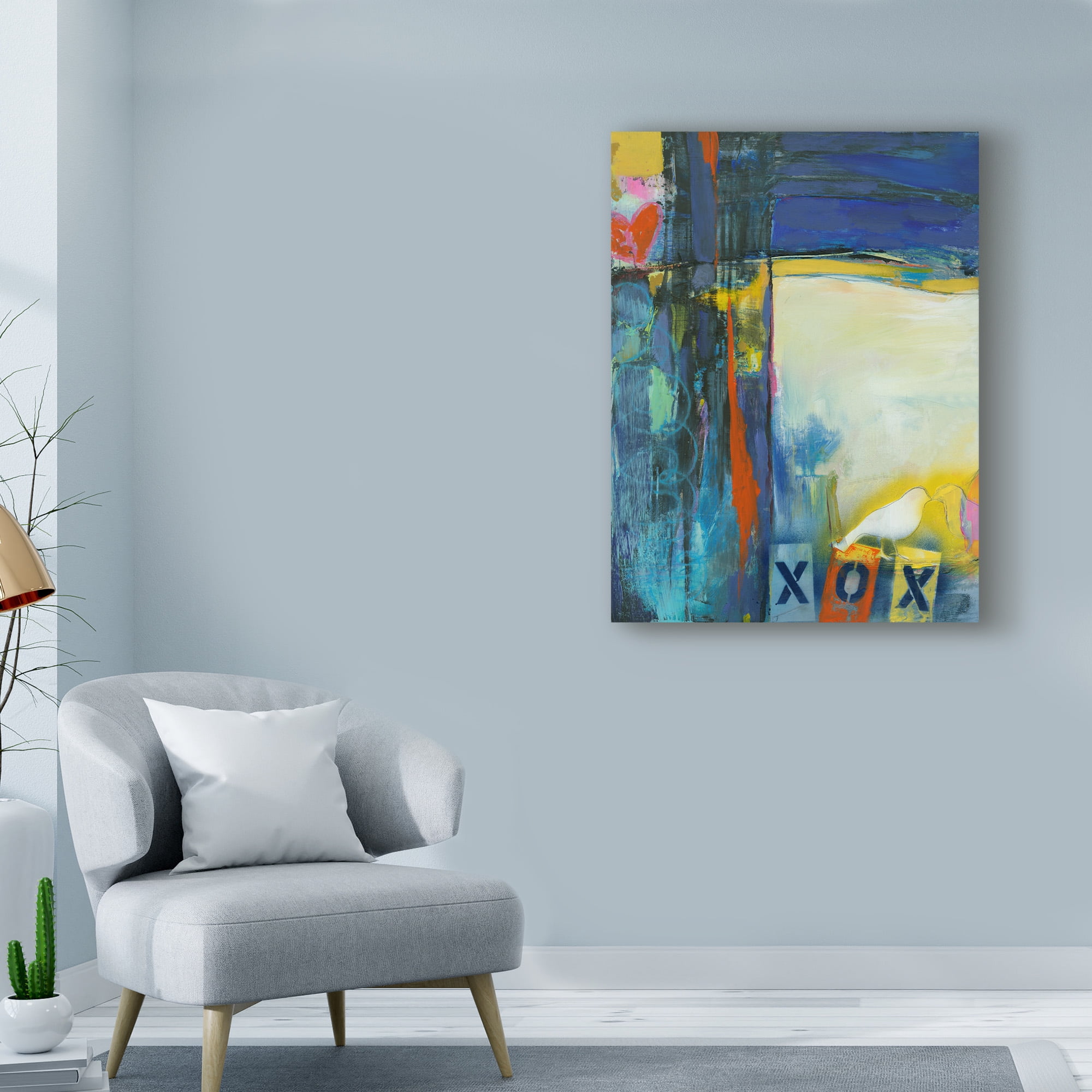 Trademark Fine Art 'Besame Mucho I' Canvas Art by Jodi Fuchs