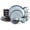 Dreamy Moonlight-Gray White-Service for 4-16pcs, variant on Ceramic Dinnerware Set Dreamy Moonlight-Kahki Service for 4-12pcs