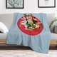 thumbnail image 5 of Manta de Bugs Bunny, súper suave, acogedora y cálida manta de felpa para niños y niñas, mantas de franela ligeras y difusas para sofá, cama, viajes, camping, regalos de 40 x 30 pulgadas, 5 of 8