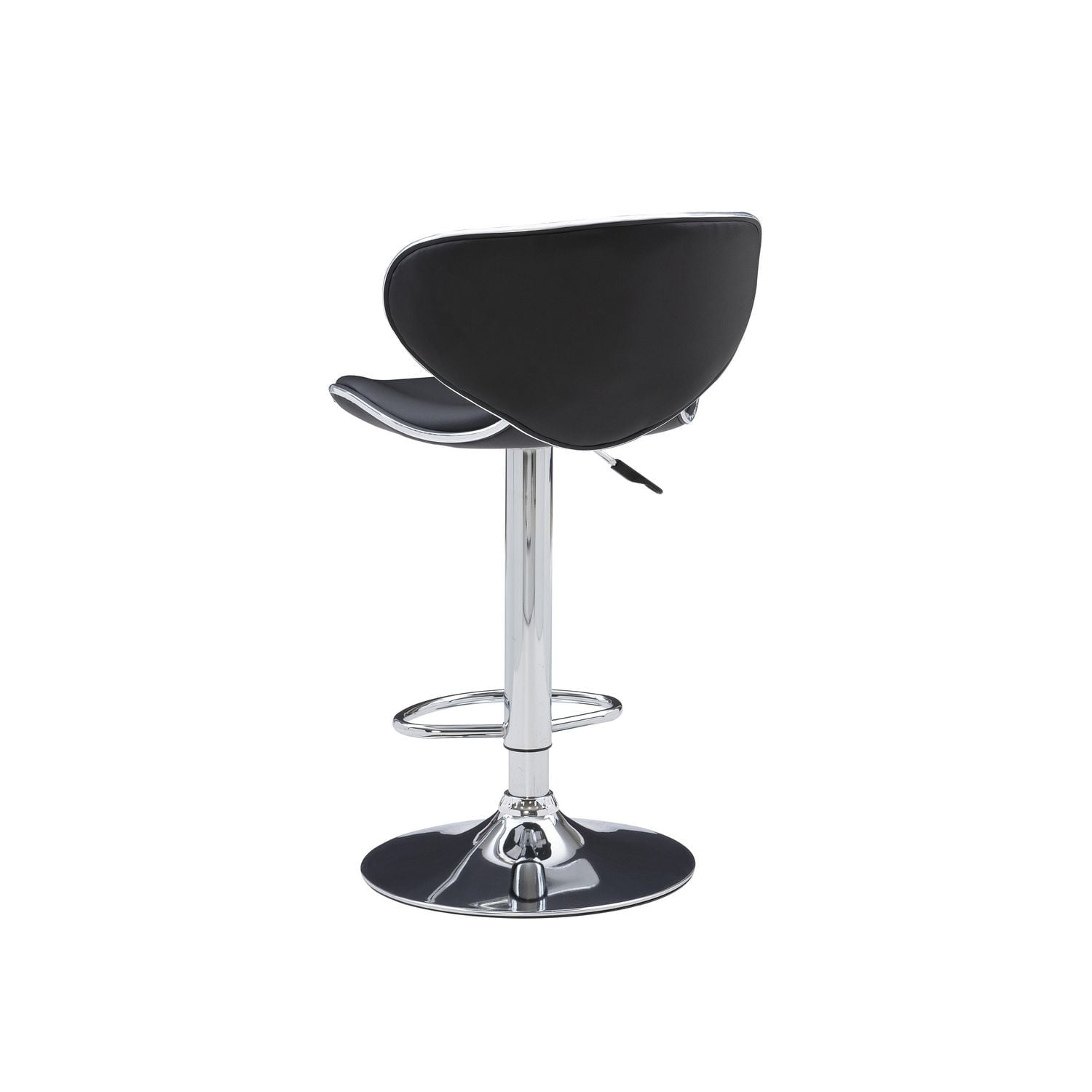 Tabouret de bar Seith, noir