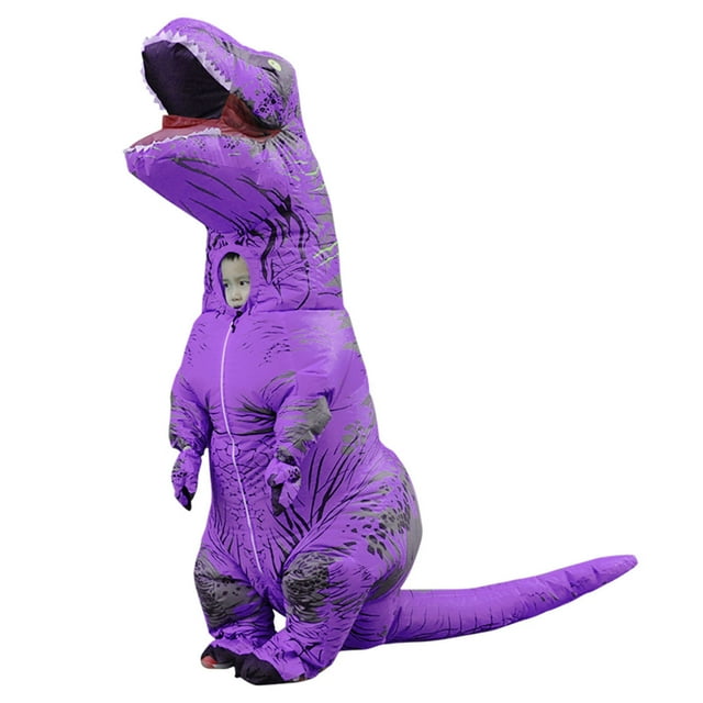 Disfraz De T Rex, Impresión Clara, Ropa De Moda, Cómoda, Impermeable, Artesanía Realista, Disfraz De Dinosaurio Inflable Para Navidad