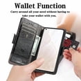 thumbnail image 3 of Compatible avec Realme Gt Explorer Master Étui Portefeuille en Cuir Blocage Rfid Porte-Cartes Folio Rabattable Antichoc, 3 of 3