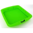 thumbnail image 3 of Plateau de Récipient Profond en Silicone TitanOwl Env. 8"x8", Moule de Cuisson Brownie (Vert), 3 of 4
