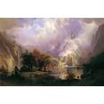 thumbnail image 1 of Rocky Mountain Landscape - Albert Bierstadt CANVAS OR PRINT WALL ART, 1 of 1