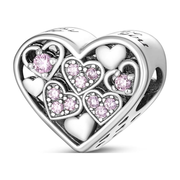 MULA Valentines Day Gifts 925 Sterling Silver Charms Bead for Bracelets for Women, Jewelry for Her