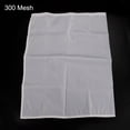 thumbnail image 3 of Uxcell 23.6"x17.7" 300 Mesh Nylon Strainer Paint Filter Bag for Filtering, 3 of 5