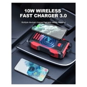 Car Battery Portable Powerbank 2500A 23800mAh Car Booster Battery Starting Device UP All Gas Or 8.0L Diesel ,Instant Roadside Rescue