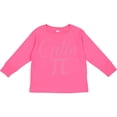 thumbnail image 3 of Inktastic Cutie Pie Pink Boys or Girls Long Sleeve Toddler T-Shirt, 3 of 5