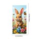 thumbnail image 3 of Cortina de puerta de Pascua de poliéster de 35 x 72 pulgadas, decoración de puerta y pared para Pascua, festival, fiesta, Pascua, otoño, decoración del hogar, adornos de Pascua, 3 of 5