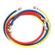 thumbnail image 2 of Manguera de carga de CA de 3 uds., tubo de carga de refrigerante de aire acondicionado de alta presión de 0,9 m con junta Universal a prueba de explosiones, 2 of 14