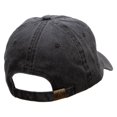 thumbnail image 4 of Man Sunset Fishing Embroidered Pigment Dyed Wash Cap - Black OSFM, 4 of 5