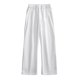 thumbnail image 3 of Pantalones largos para hombre, color liso, Weila, con cordón ajustable, pantalones deportivos de tubo recto, pantalones de ocio para hombre, pantalones de poliéster., 3 of 3