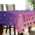 thumbnail image 5 of Yayeee Tablecloths 60" x 120" Rectangle Wrinkle Resistant Party Table Cover, Gradient Love, 5 of 8