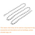 thumbnail image 3 of Unique Bargains Purse Chain Strap, 55' Purse Strap Shoulder Bag Replacement Strap, White&Silver, 3 of 6