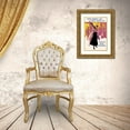 thumbnail image 3 of Unknown 13x18 Gold Ornate Wood Framed with Double Matting Museum Art Print Titled - These Women Are Doing Their Bit: Learn to Make Munitions, 3 of 4