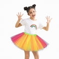 thumbnail image 4 of NOLDARES Infant Baby Girl Skirt Toddler Girls Solid Color Tulle Skirts Birthday Outfits for Little Girls Dress Up(Hot Pink,2-8 Years), 4 of 4