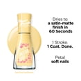 thumbnail image 4 of Sally Hansen Insta Dri Flower Powder Nail Polish, Quick-Drying, Long-Lasting Shine, Swirling Sunflower​ 0.31 oz, 4 of 7
