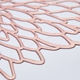 thumbnail image 5 of BalsaCircle 6 Blush Round 15" Dahlia Floral Vinyl PLacemats Wedding Party Decor, 5 of 8