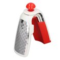 thumbnail image 3 of Vegetable Cutter 4 in 1 Multifunctional Stainless Steel Portable Lightweight Easy Operation Veggie ChopperRed, 3 of 8