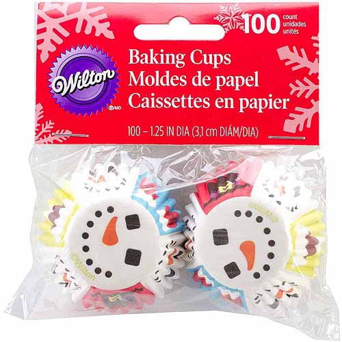 Mini Baking Cups, 100/Pkg