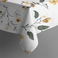 thumbnail image 4 of Pioneer Flower Floral Print Pattern Rectangle Tablecloth 60"x120",Waterproof Polyester Rectangle Table Cloth, Wipeable Spillproof Polyester Tablecloth for Dining, Camping, Indoor and Outdoor, 4 of 6